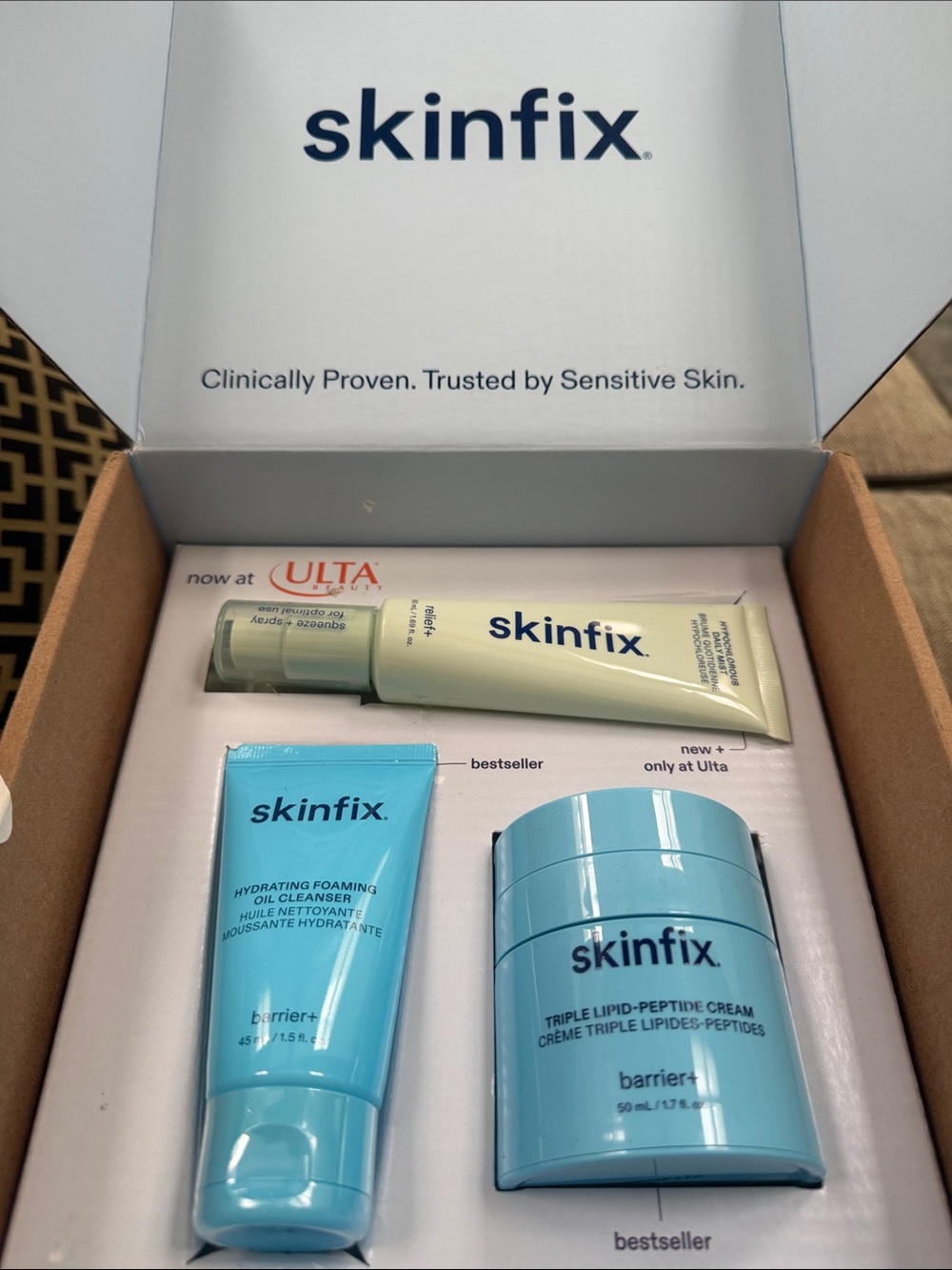 NIB Skinfix Skincare Trio